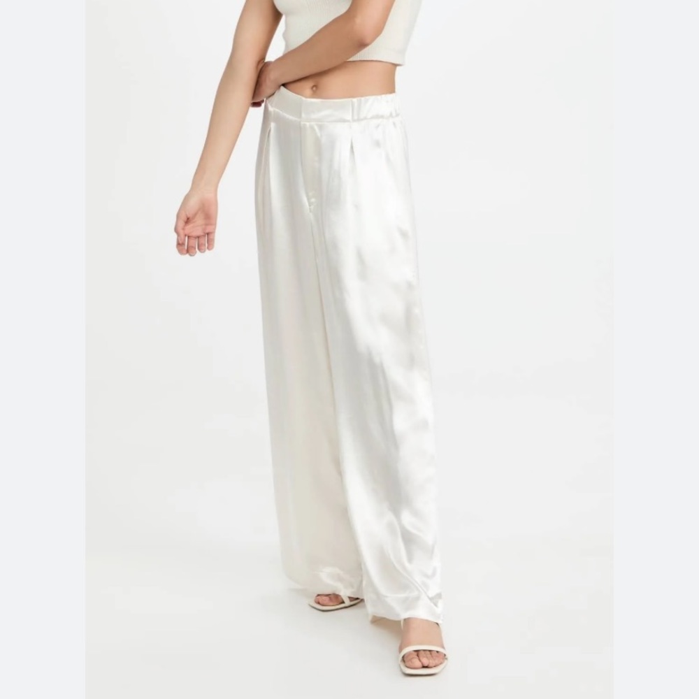 Satin pants